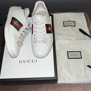 Gucci Ace Sneakers (size 6-7)